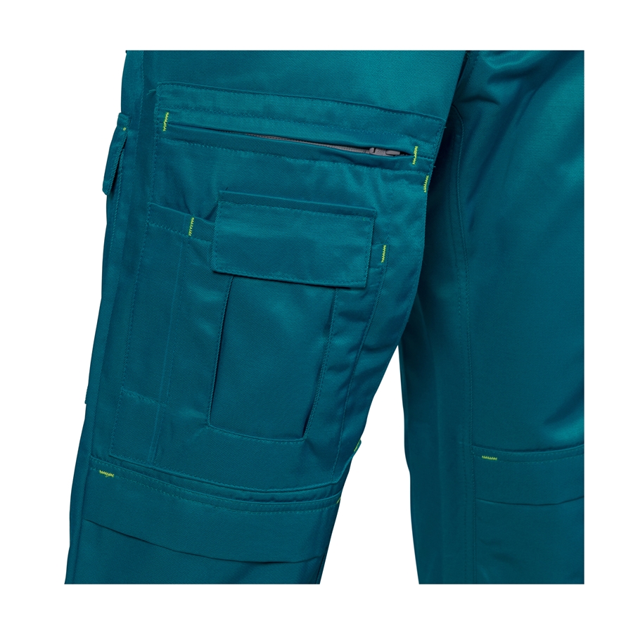 Einsatzhose Modell Schweiz en.blue flurorzierend gelb