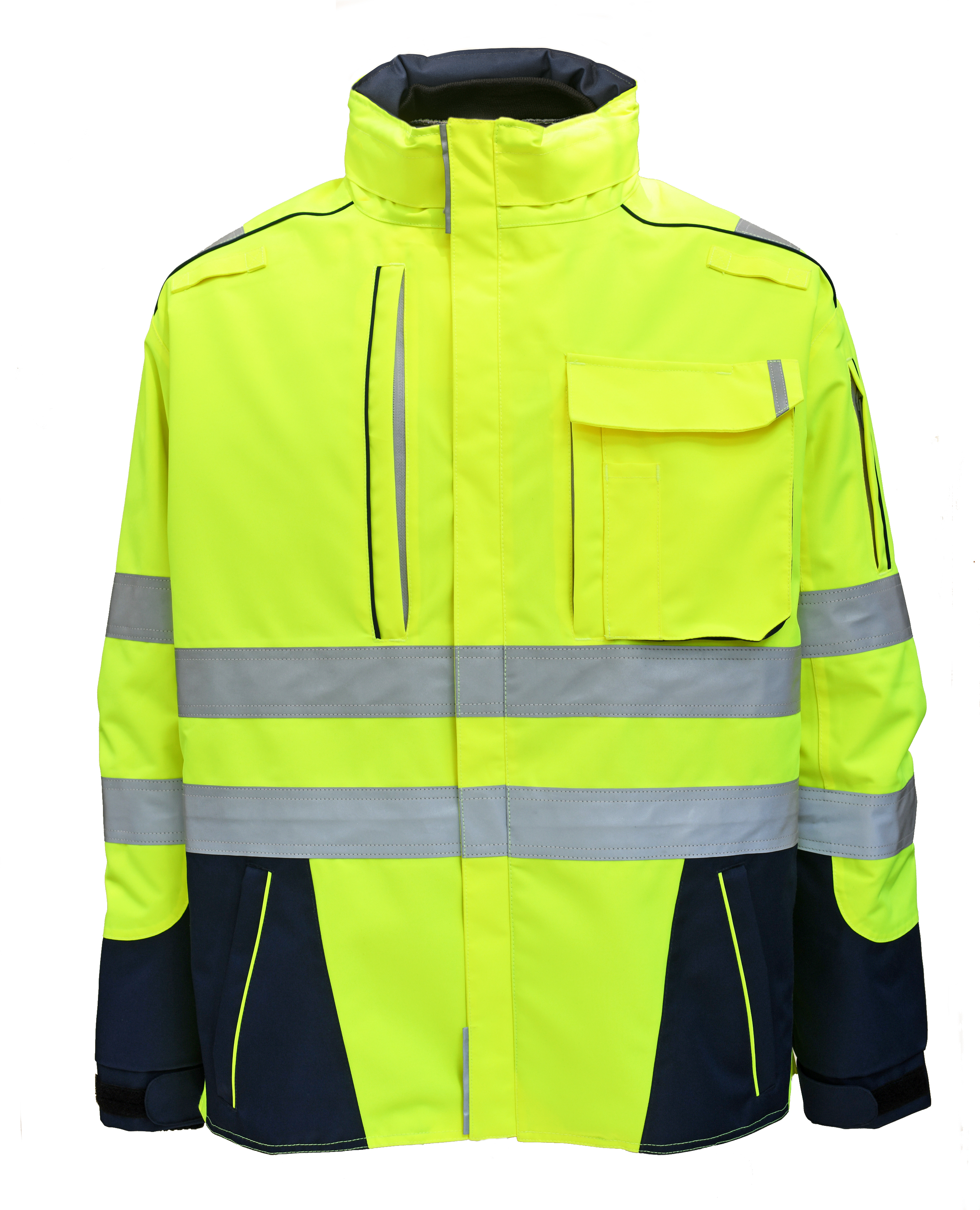 RESCUEWEAR MIDI PARKA DYNAMIC HIVIS