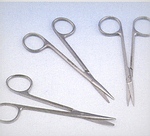 Haut/Fadenschere 11,5 cm gebogen