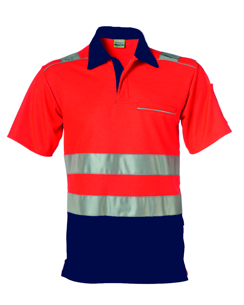 rescuewear® Poloshirt Vapor X Silber