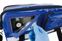 HERZmed Sauerstofftasche WaterStop Profi Blue